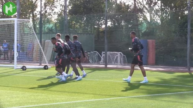 Martinelli misses training as Arsenal prepare for PSV